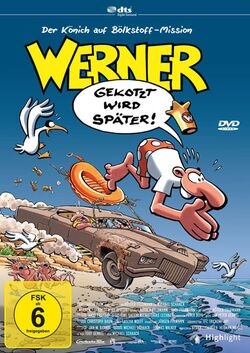 Film-Cover: WERNER – GEKOTZT WIRD SPÄTER!