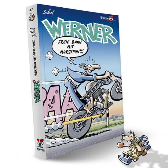 Buch-Ansicht: WERNER – FREIE BAHN MIT MARZIPAN!!!