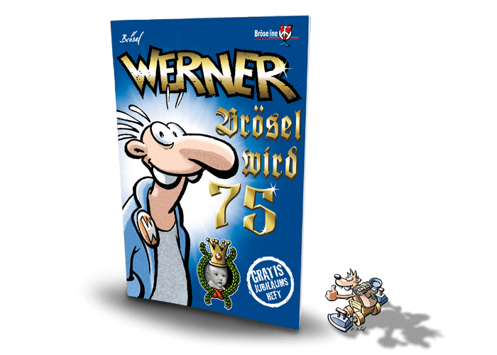 Cover WERNER – Brösel wird 75